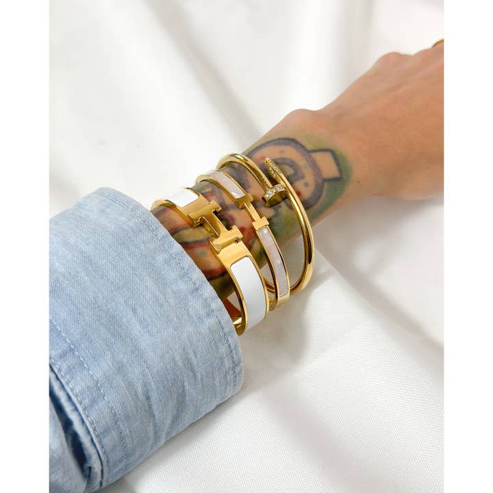 MABEL LOVE CO - Wholesale Cuff Bracelet - ICONIC CUFF BRACELET ZIRCON2