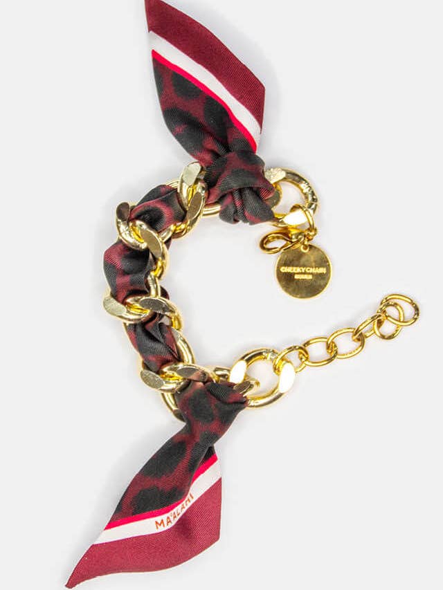 Bracelet Leo-Bordeaux for wholesale by MA°ALAHI Manufaktur