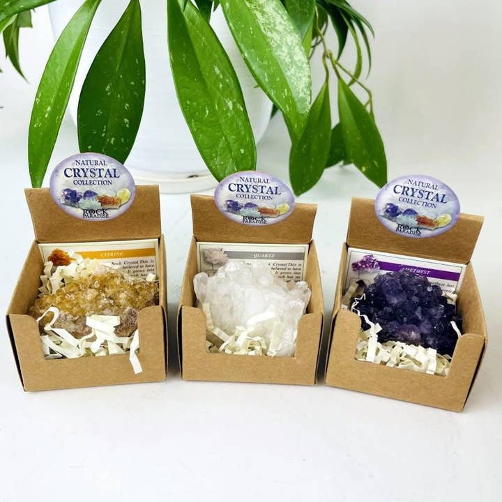 Rock Paradise - Wholesale Spiritual Stone/Crystal - Natural Crystal Collection - Point of Purchase Display