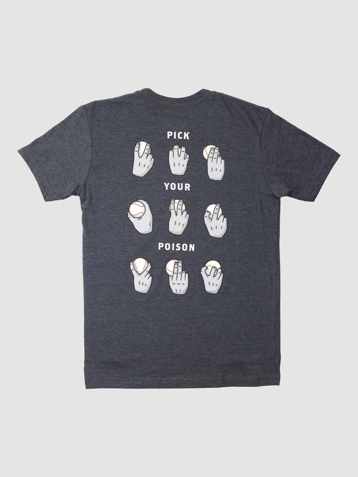 Baseballism - Wholesale Screen Printed T-Shirt - Men's - Pick Your Poison 2.0