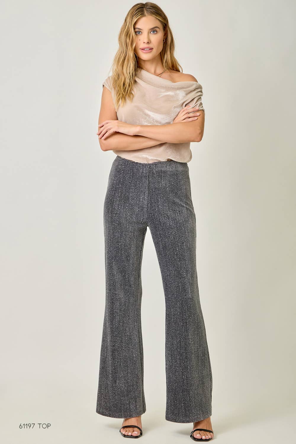 Mystree - Wholesale Pants - Women's - 61188 Velvet Corduroy Bootcut Trousers21