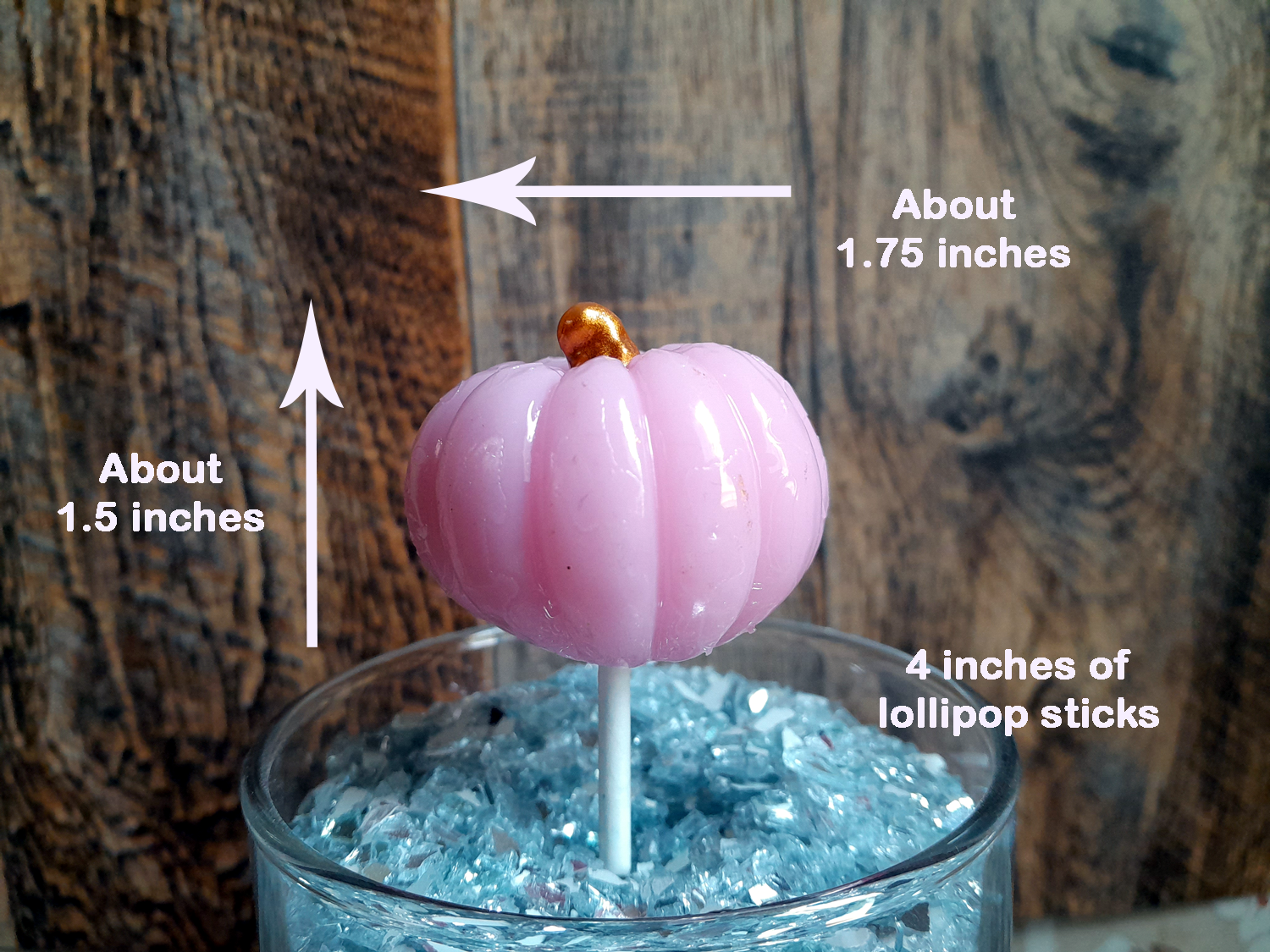 Homespun Parties - Wholesale Lollipop - 3D Pastel Pumpkin Lollipops, Halloween and Fall Candy7