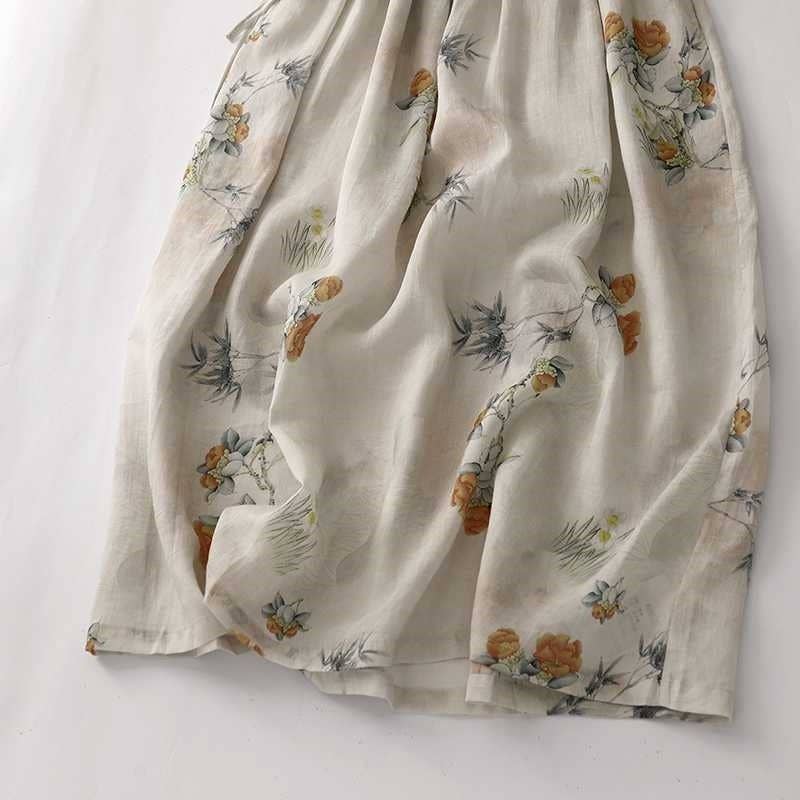 PRINTING Floral Print Cinched Waist Knee-Length Dress for wholesale on Faire3