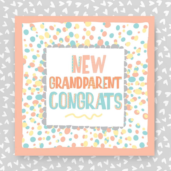 Cartão de Felicitações para Novo Avô ou Avó (TF166) por atacado de Molly Mae Ltd