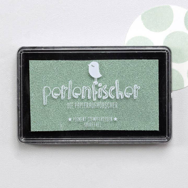 5x Almofadas de carimbo | Sálvia grande por atacado de Perlenfischer