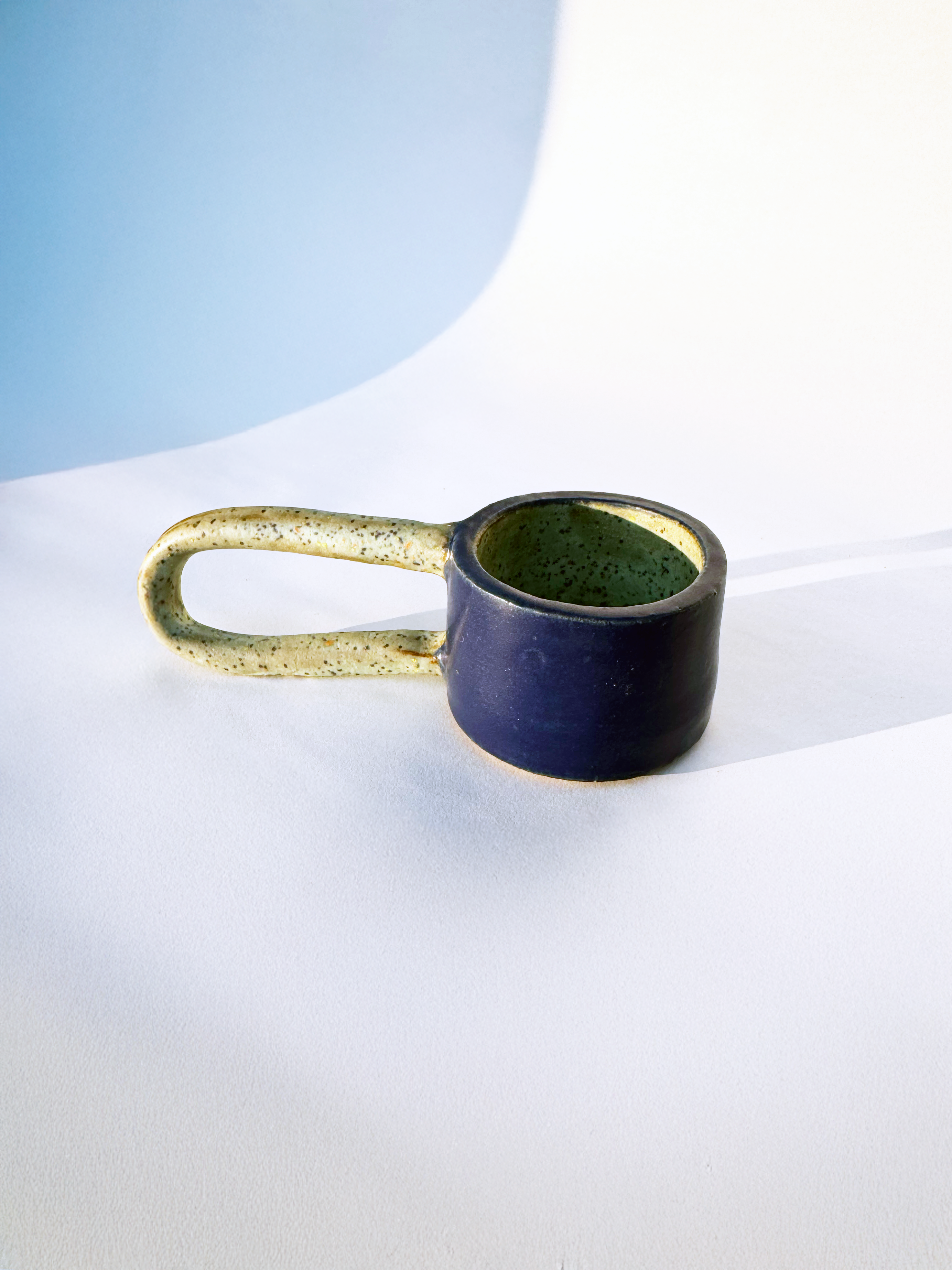 Holydirtstudio.com - Wholesale Coffee Mug - Handmade Ceramic Long Handle Espresso Mug, Artisan Pottery5