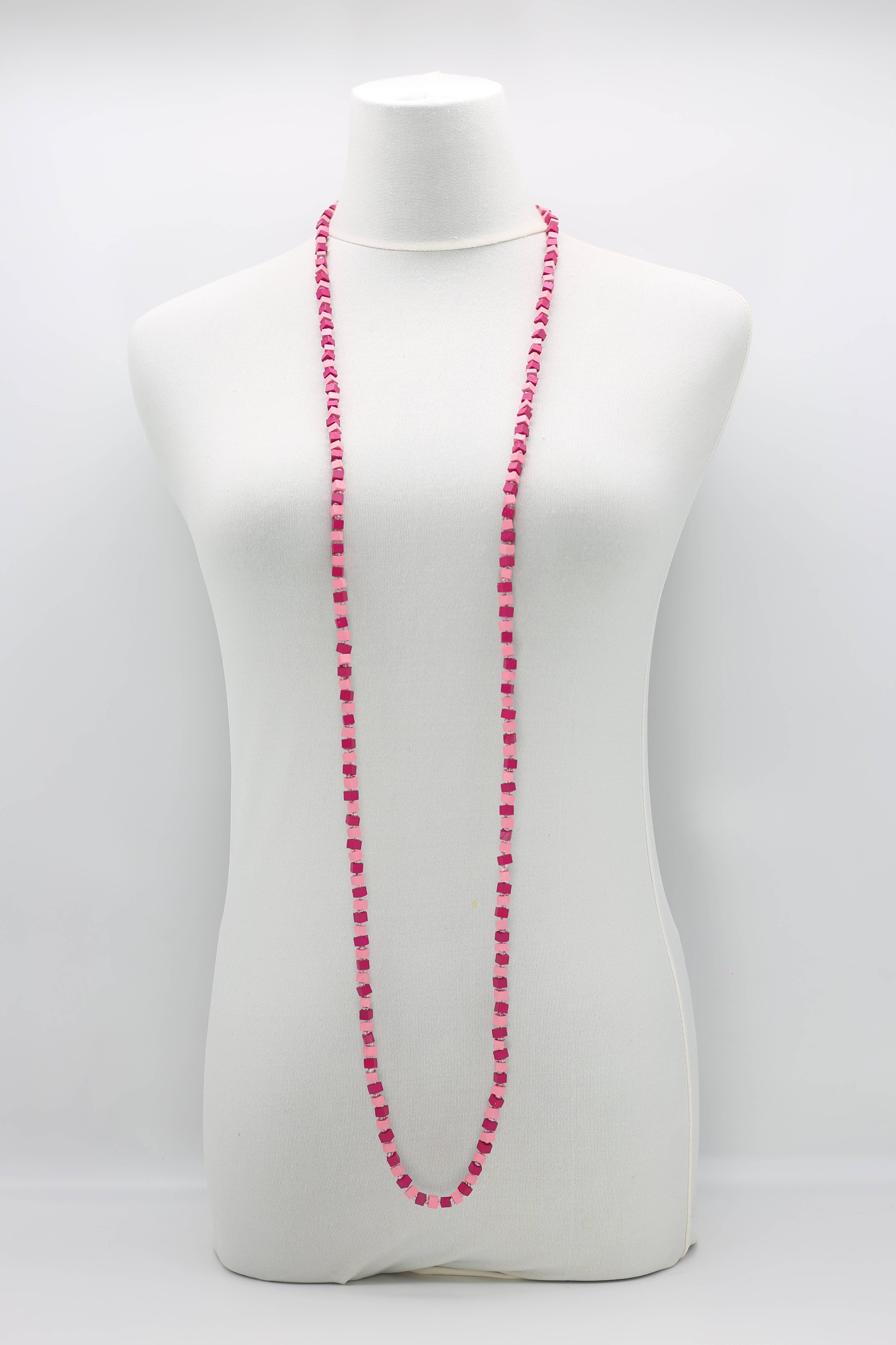 Jianhui London – Engroshandel Perlehalskæde – Den næste Pashmina halskæde Træperler - Mosaic Art13