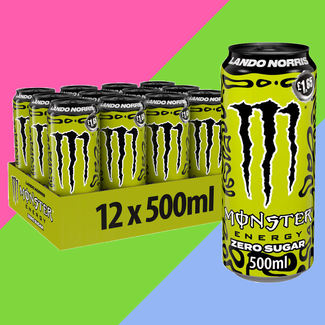 Gaffney's Sweets & Treats Wholesale - Wholesale Sports/Energy Drink - Monster Energy Lando Norris 12x500ml £1.65 PMP1
