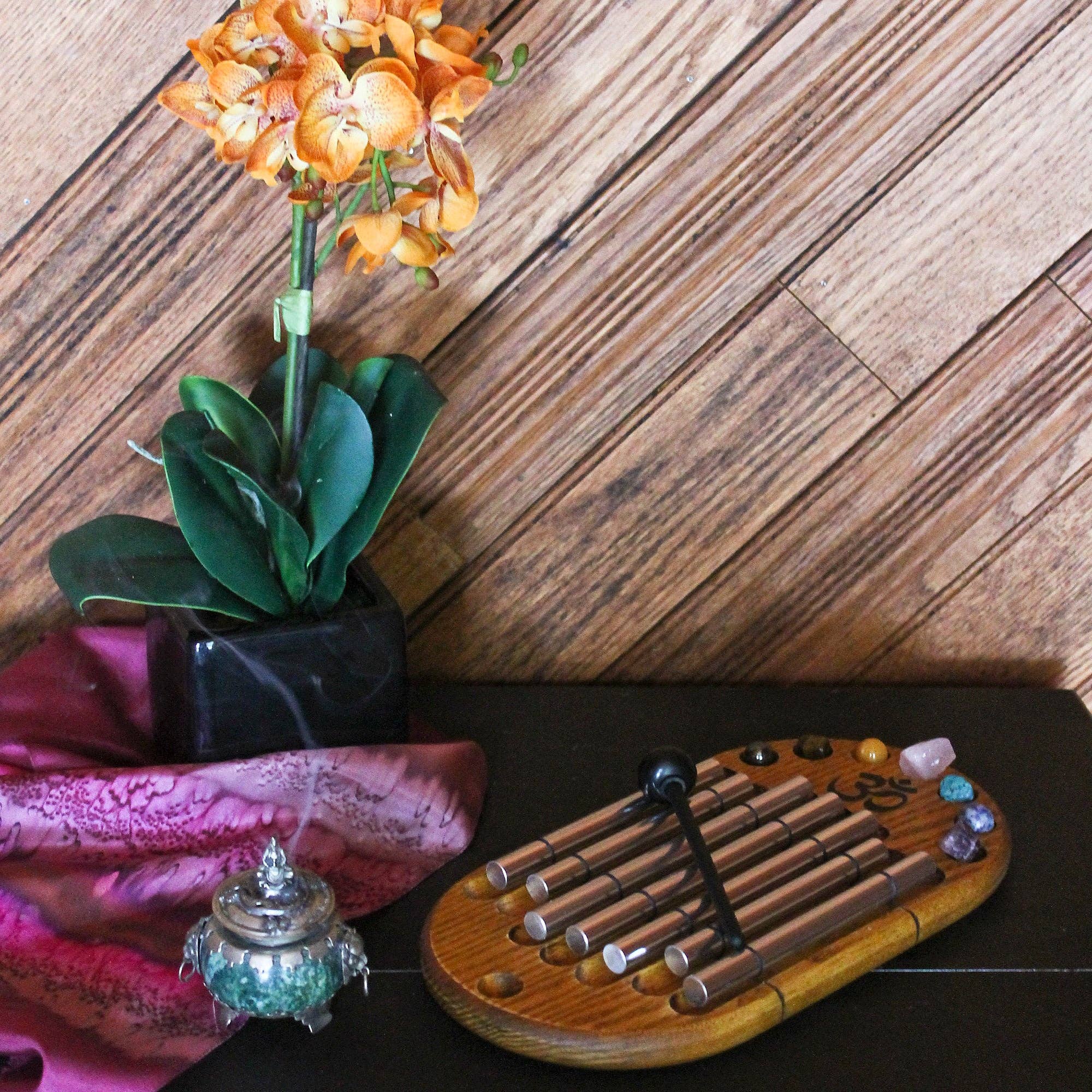 Woodstock Chimes - Wholesale Meditation Supplies - Woodstock Zenergy® Chakra Chime3