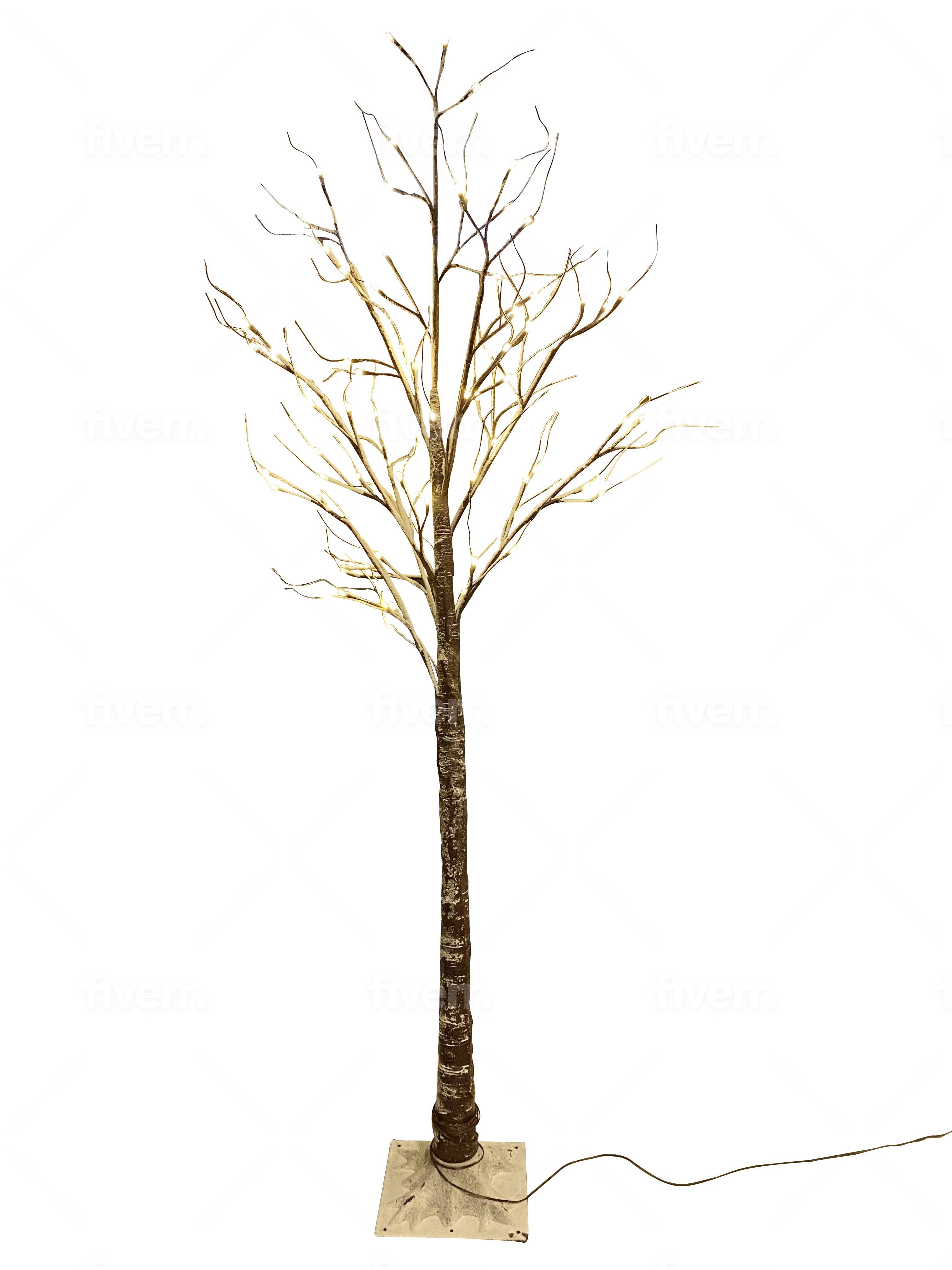 Peterson Housewares & Artwares - Wholesale Christmas Decoration - 70" Lighted Birch Tree1