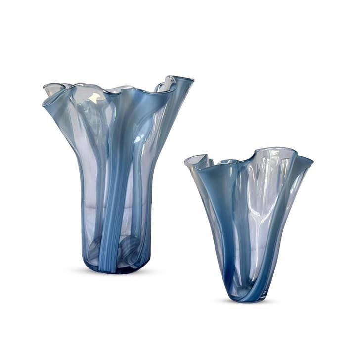 Aria Home - Wholesale Vase - Set of 2 Vases-Handblown Glass-Gift-Housewarming7