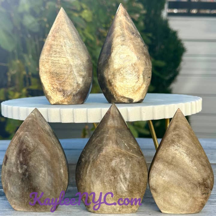 KayleeNYC - Wholesale Spiritual Stone/Crystal - 6-7 PCs Natural Muscovite Golden Mica Freeform Healing