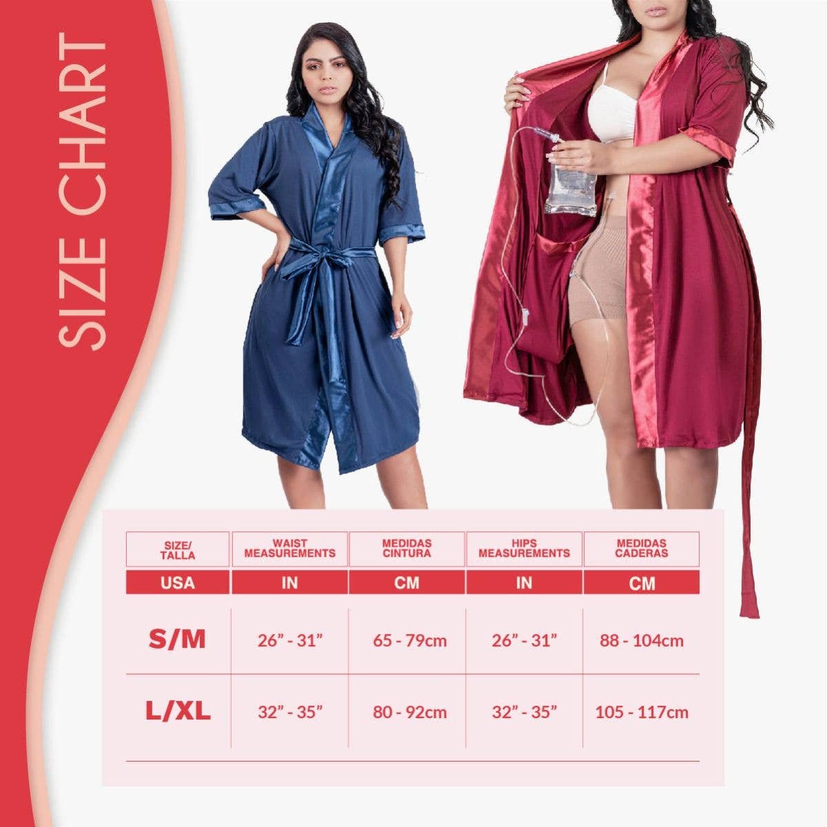 Lingerie Mart - Wholesale Robe - Women's - Kurvas Post Surgery Mastectomy Pajamas Women11