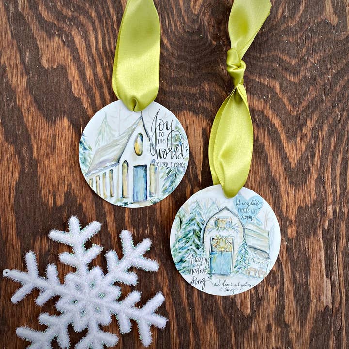 From The Heart Art - Wholesale Ornament - Christmas Ornament - Winter Cove5
