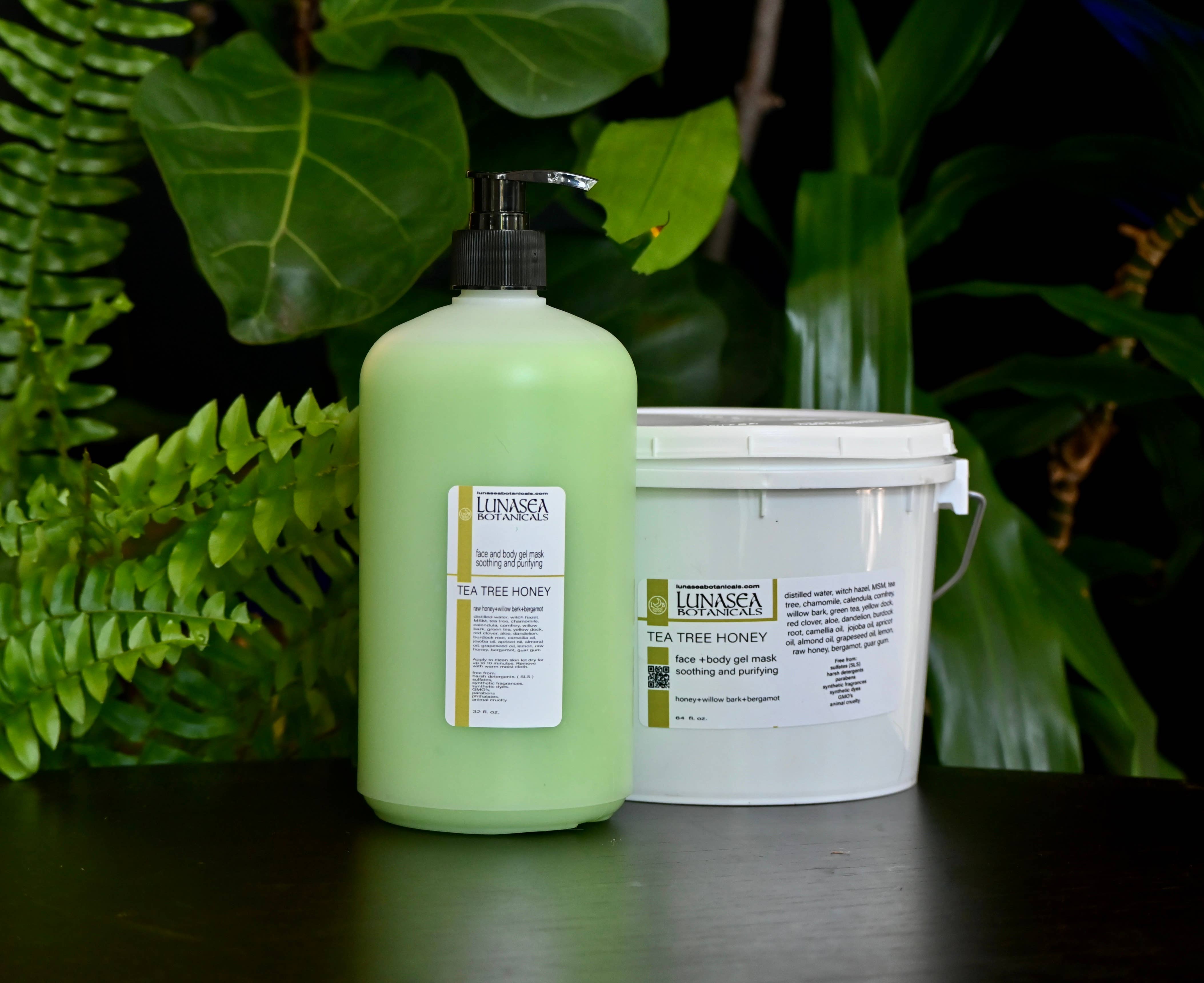 lunasea botanicals - Wholesale Skincare Face Mask - Backbar and Bulk Gel Masks3