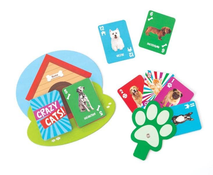 Paper House Productions - Wholesale Playing Cards - Crazy Pets Crazy 8 Playing Cards0
