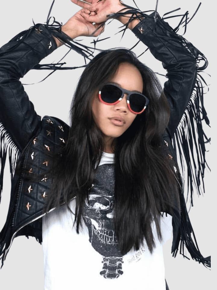 Vidros polarizados com moldura vermelha e preta - REF: 1001000014 por atacado de BanBat