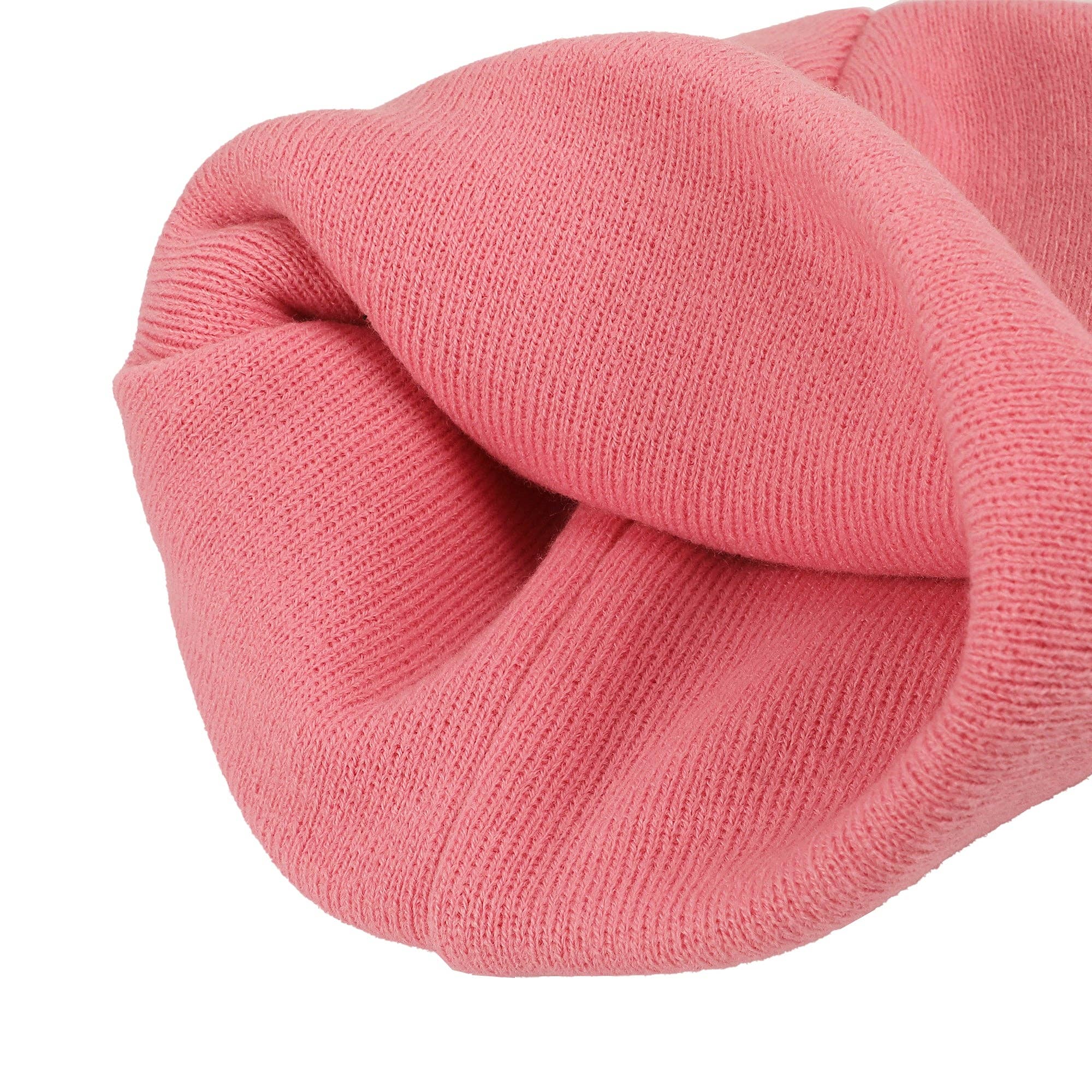 Bioworld Merchandising - Wholesale Beanie - Women's - My Melody Embroidered Character Art Pink Cuff Beanie2