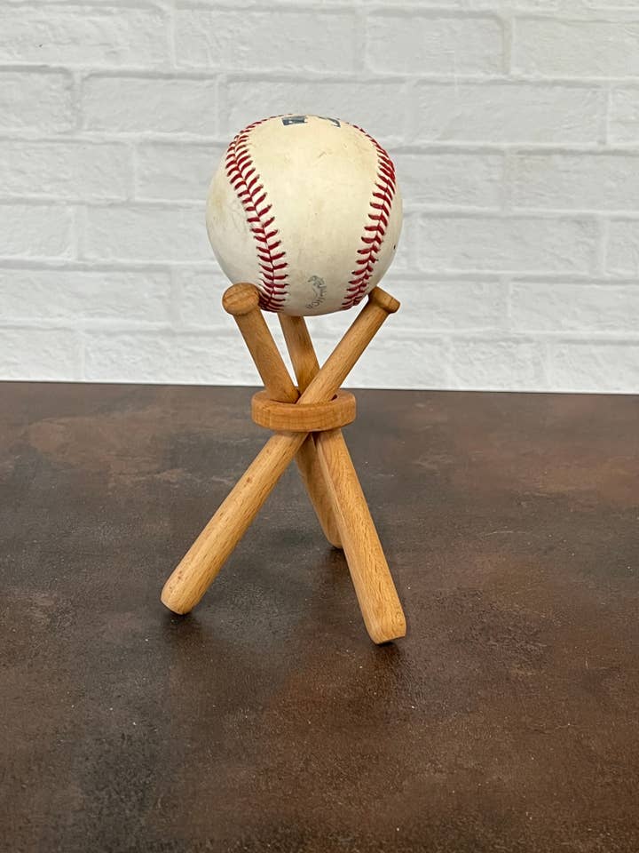Baseball holder for wholesale by KW Laser Supplies