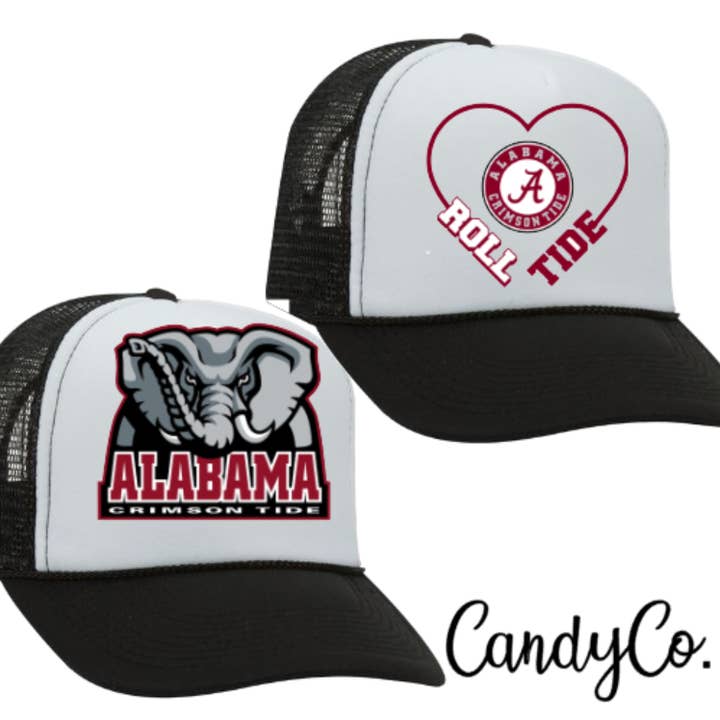 Alabama Roll Tide College berretto da calcio berretto da camionista per la vendita all'ingrosso da parte di The Candy Collections