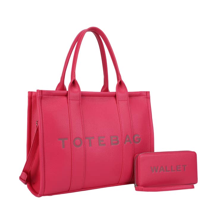 KAYLA+AVA - Wholesale Tote Bag - Women's - ARIANA TOTE SET WITH WALLET2