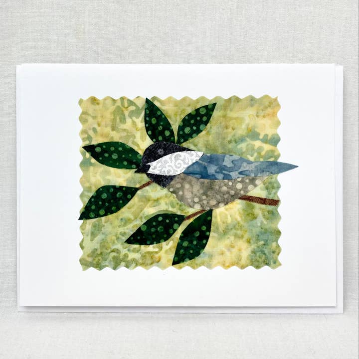 Tarjeta de Chickadee para venta al por mayor de Maine Hill Studio