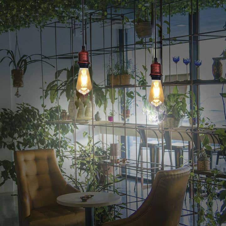 Ledsone – Engroshandel Lysekrone/pendellampe – Loft lampe vedhæng lys montering metal lampe indehaveren E272