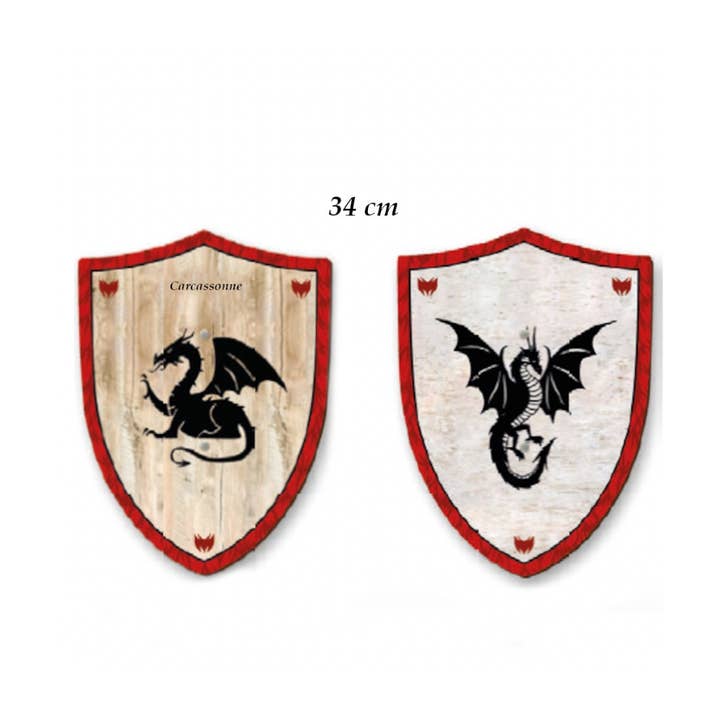 Dragon Shield 34 cm for wholesale by Axe Selection