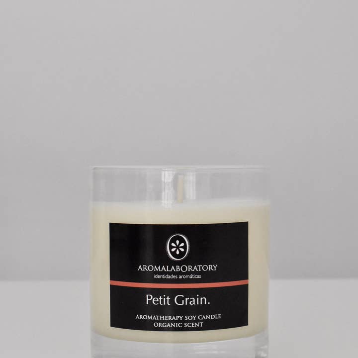 AROMALABORATORY - Wholesale Jar/Filled Candle - PETIT GRAIN soy candle. Eco-friendly2