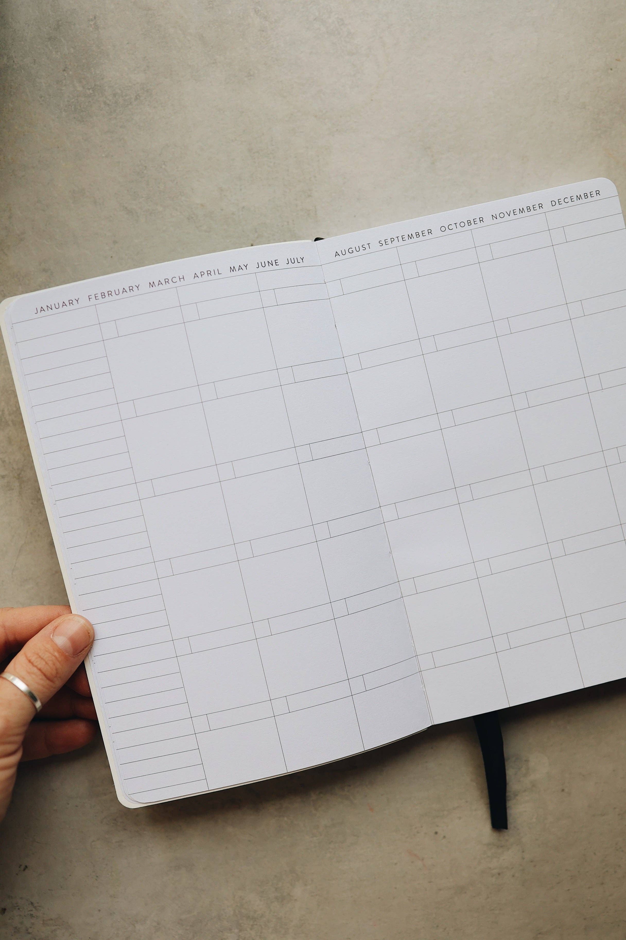 Rad & Happy - Wholesale Planner - 5x8 Undated Planner - Checkers Edition3