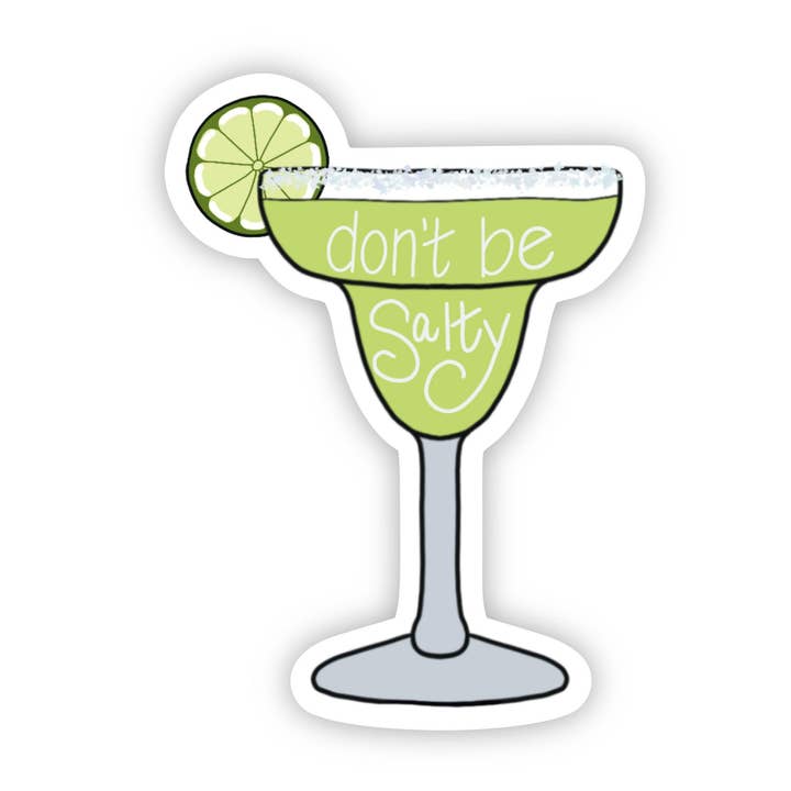 Don't Be Salty Sticker for wholesale by A Touch of Whimsy Designs