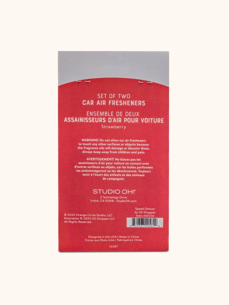 Studio Oh! - Wholesale Car Freshener - Women's - Speed Demon Car Air Freshener2