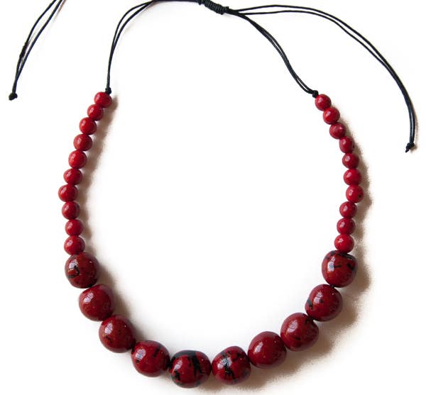 Artyfactos - Wholesale Beaded/Pearl Necklace - Balboa Bombona Necklace0