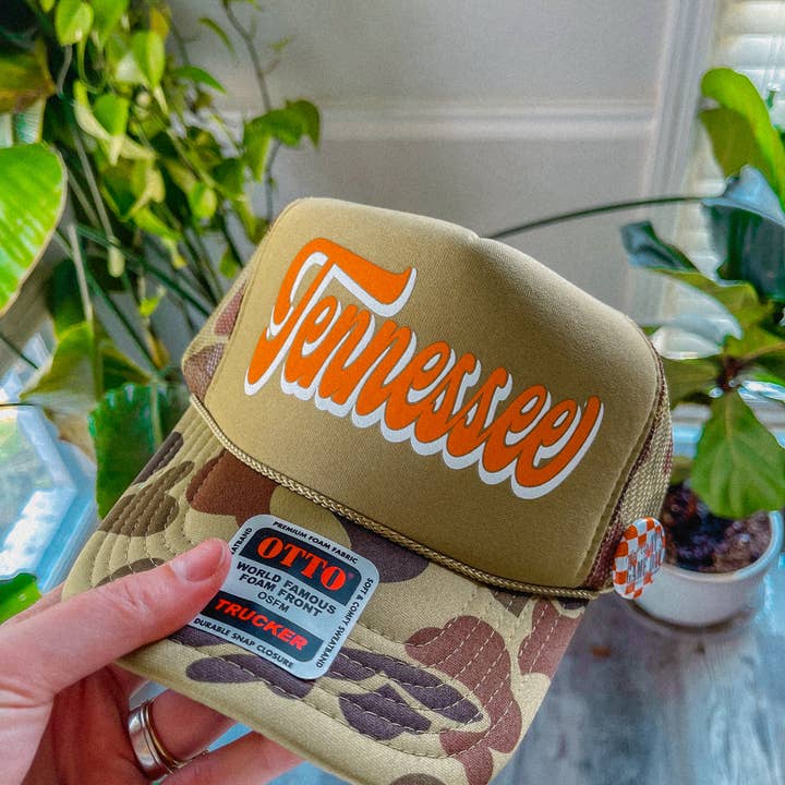 The Clandestine Underground - Wholesale Trucker Hat - Women's - Tennessee, Game Day Trucker Hat