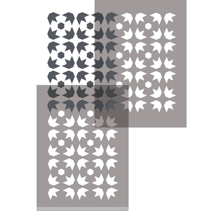 Stencil Up - Wholesale Wallpaper - Moroccan Star Wall Stencil