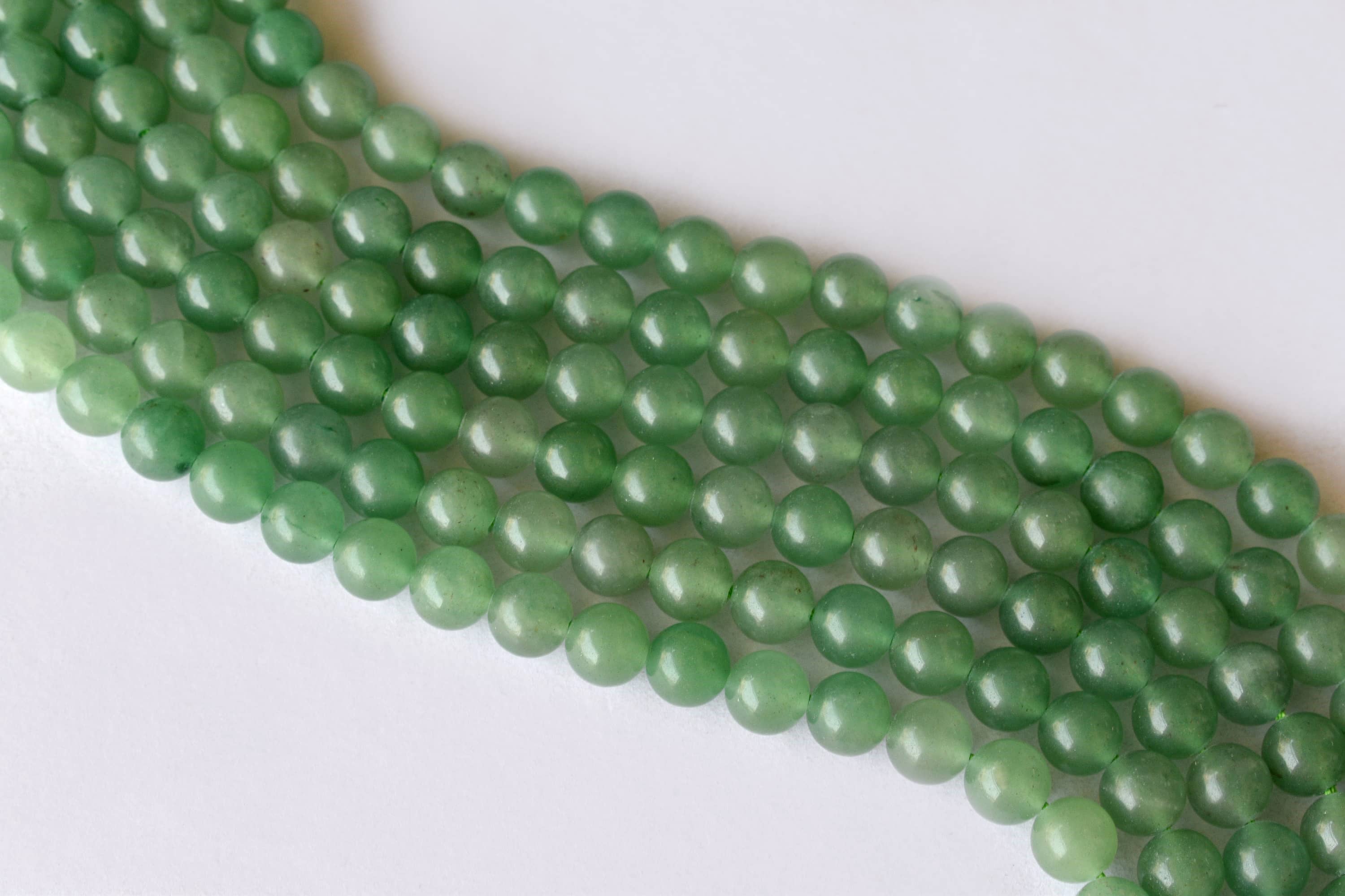 AK Healing Crystals – wholesale Beads – Green Aventurine Round Beads, Crystal Bead Jewelry 4-12mm2