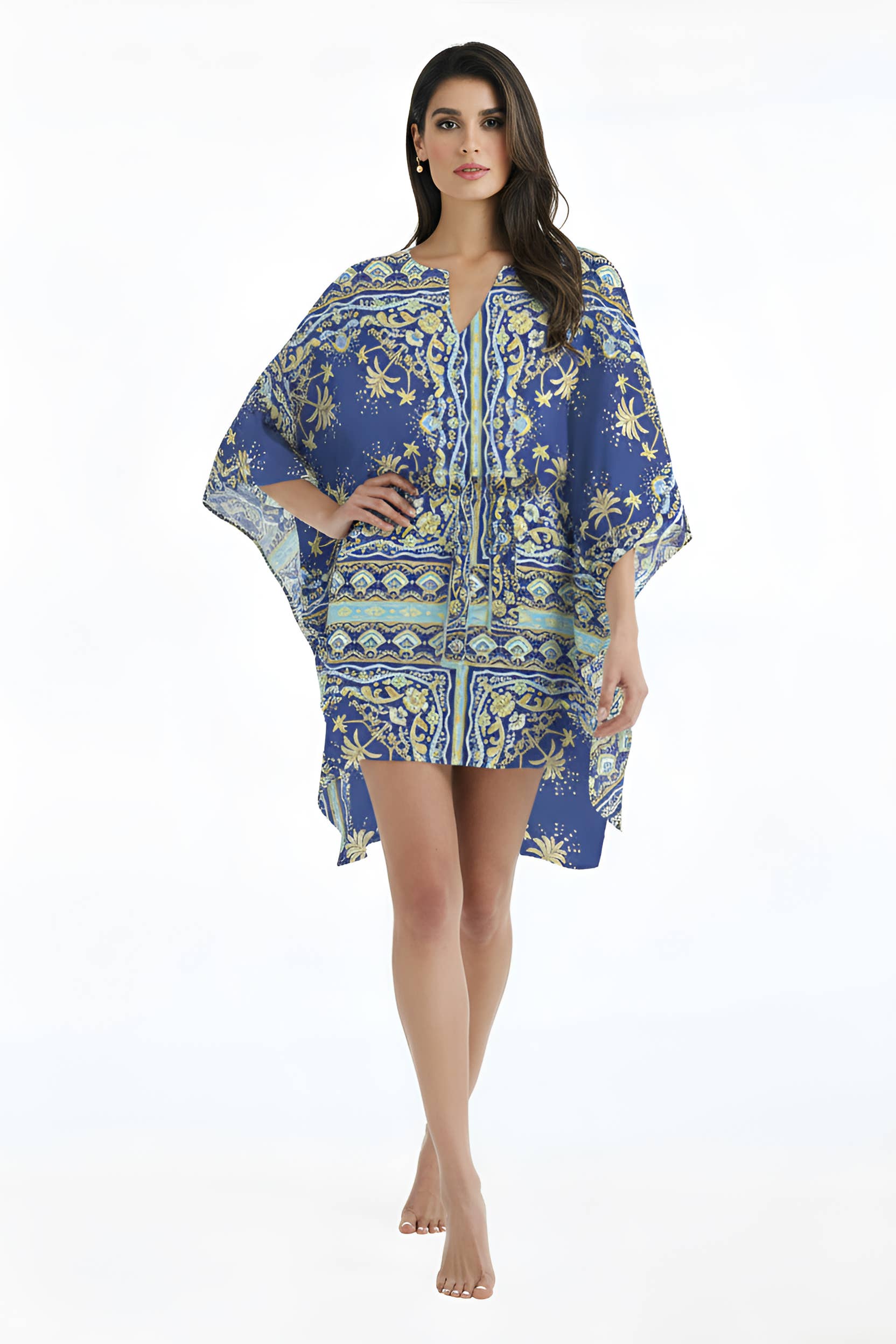 Wrap Up by VP - Wholesale Kaftan - Women's - Notte Marelia  Short Caftan0