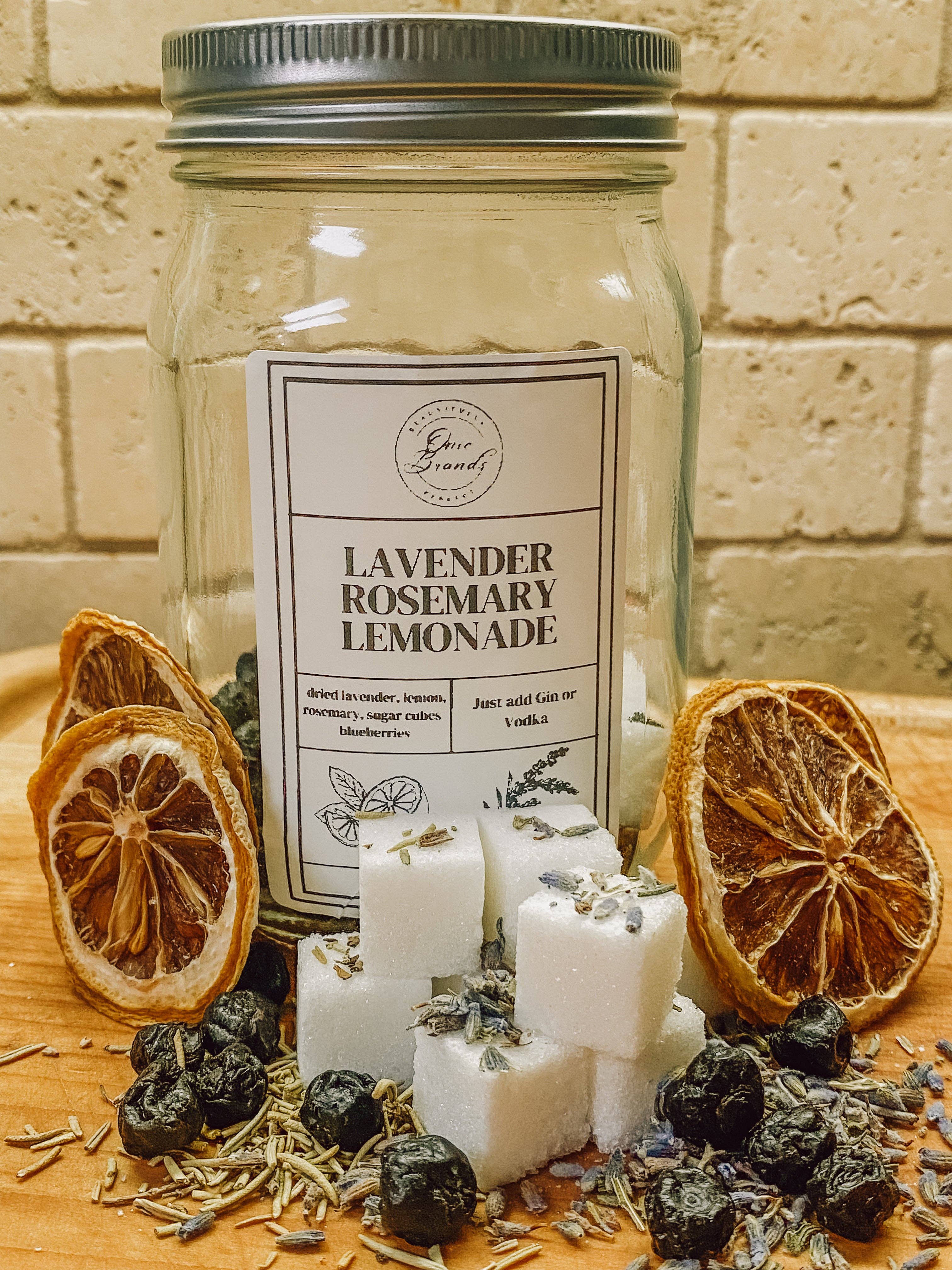 Onic Brands LLC - Wholesale Cocktail Mix/Syrup - Onic Brands Lavender Rosemary Lemonade Cocktail Infusion0