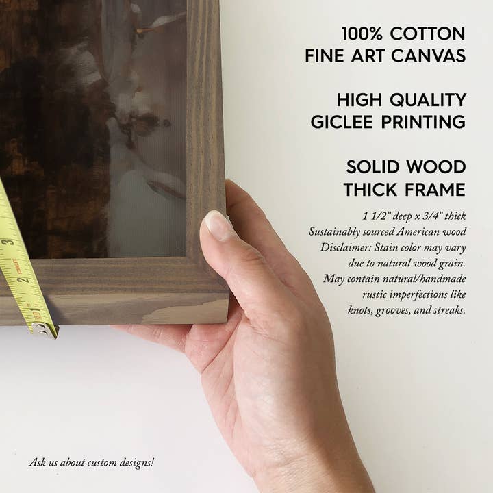 Hangout Home - Wholesale Art Print - Two Winter Snowy Owls - Winter Canvas Art - Wood Framed Art1