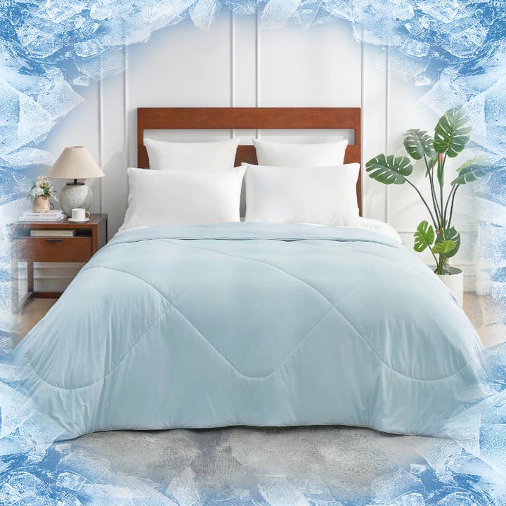 CB Soft Breathable Cooling Comforter for Hot Sleepers for wholesale by DreamValley