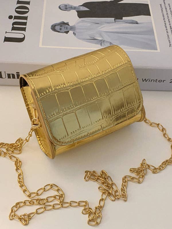 VividLux – wholesale Crossbody bag – Women's – Chains Shiny Split-Joint Bags Crossbody Bags8