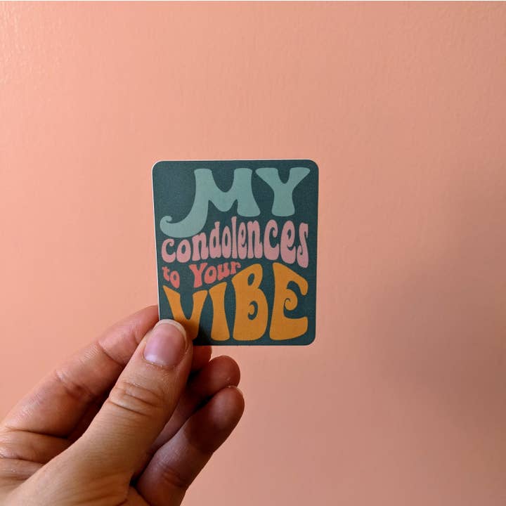 Mein Beileids-Sticker für den Großhandel von Ghost Poppy