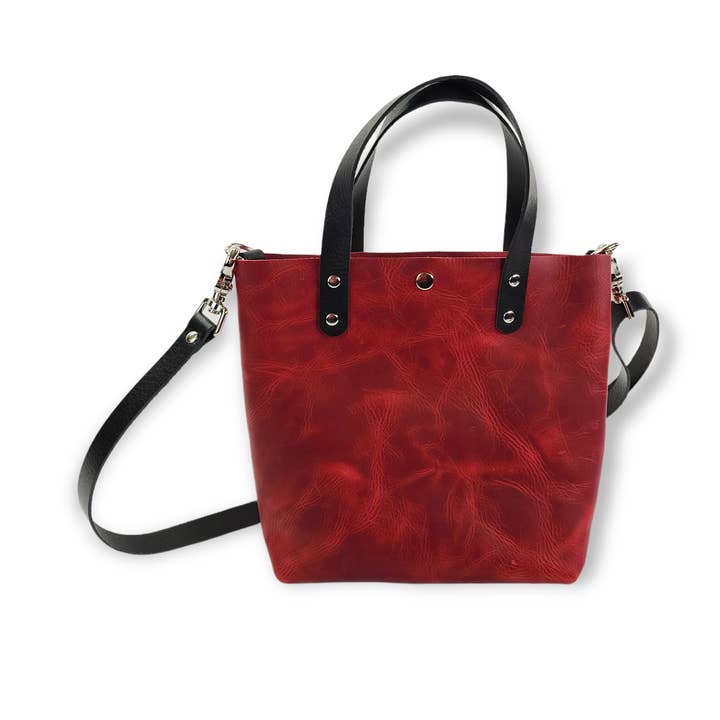 Shorty Tote - Charger Red for wholesale by Jill's Homestead