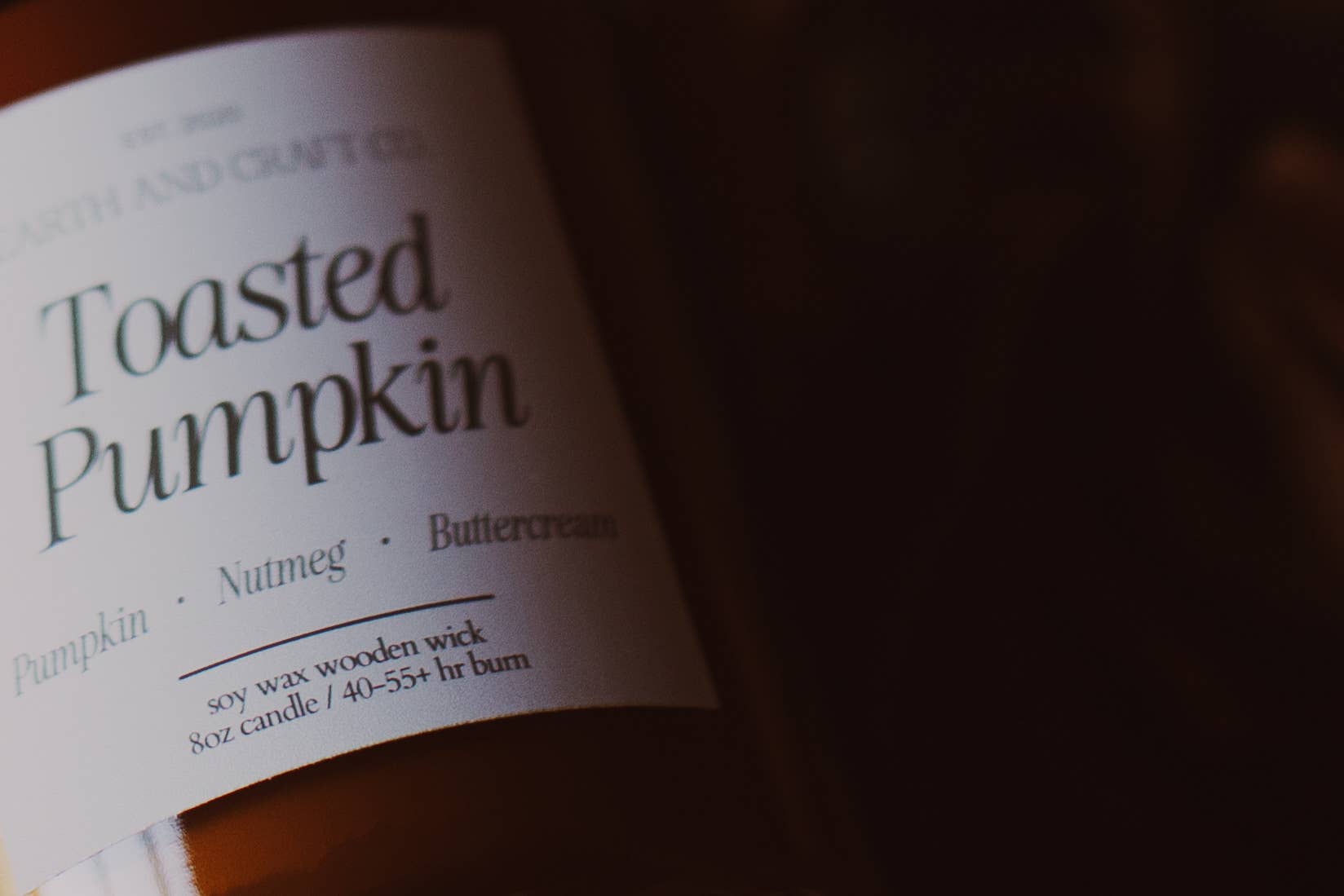 Hearth and Craft Candle Co. - Wholesale Jar/Filled Candle - TOASTED PUMPKIN4