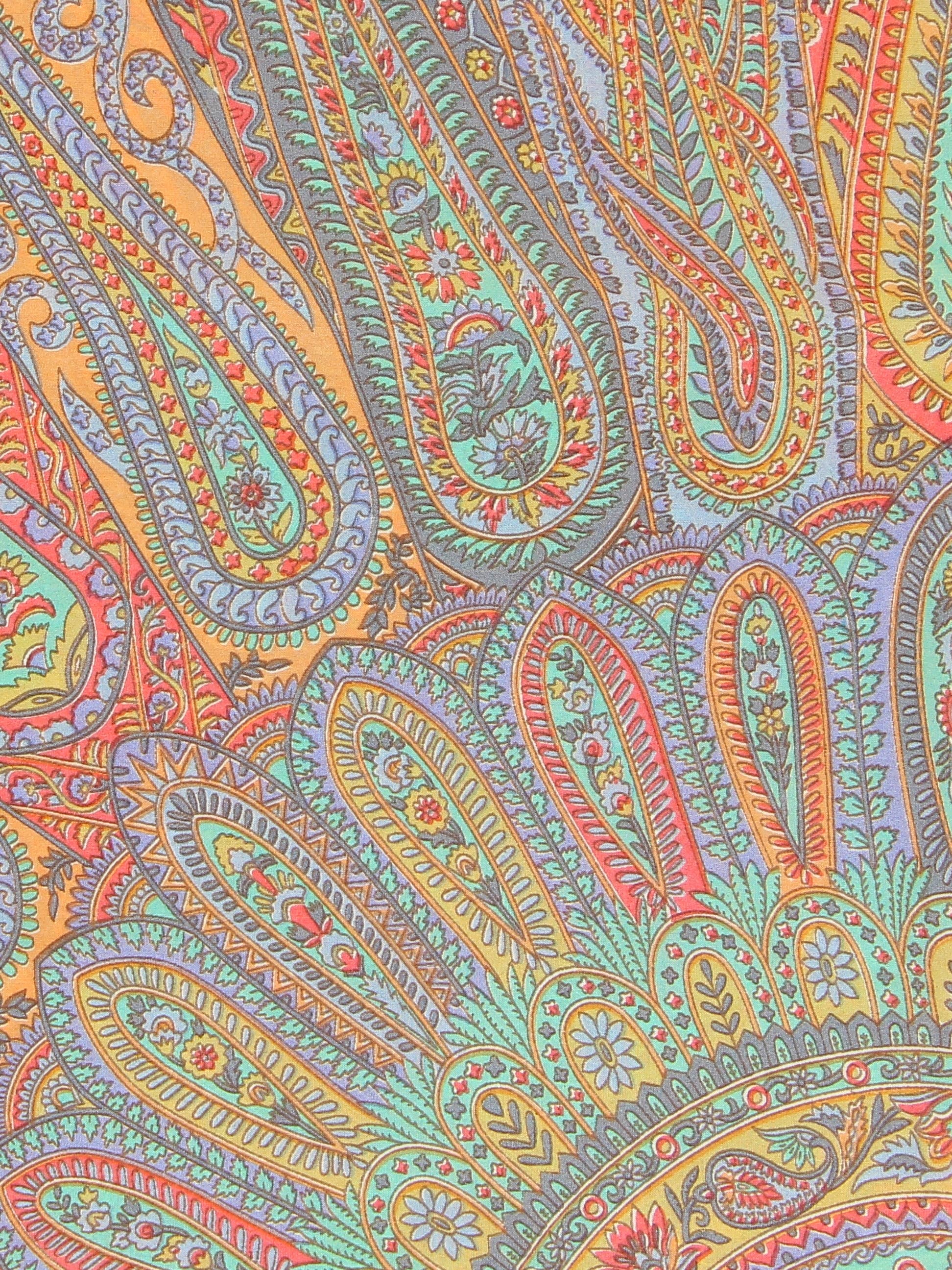 DIWALI PARIS - Wholesale Scarf - Women's - ISIS SQUARE - 100% SILK2