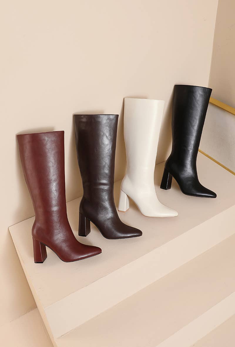 Joia Paris - Wholesale Boots - Unisex - Trendy square-heeled boots for women H8-993H4