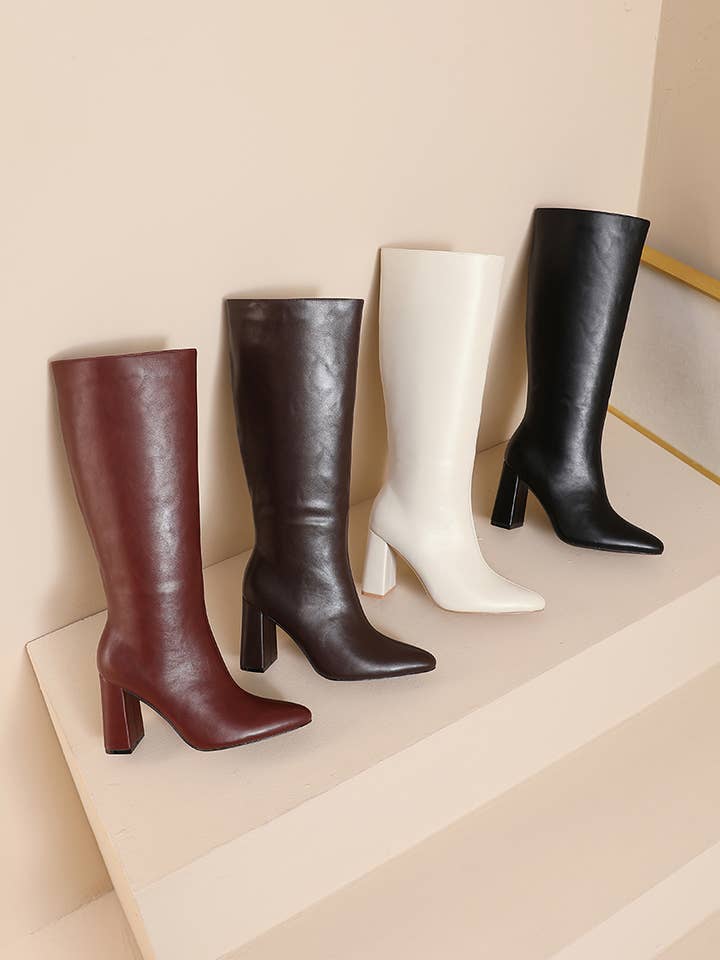 Joia Paris - Wholesale Boots - Unisex - Trendy square-heeled boots for women H8-993H4