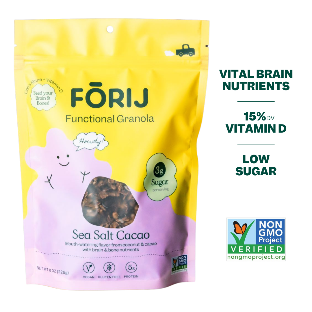 Forij - Wholesale Granola - Functional Granola (Vital Brain Nutrients in Every Bite)1