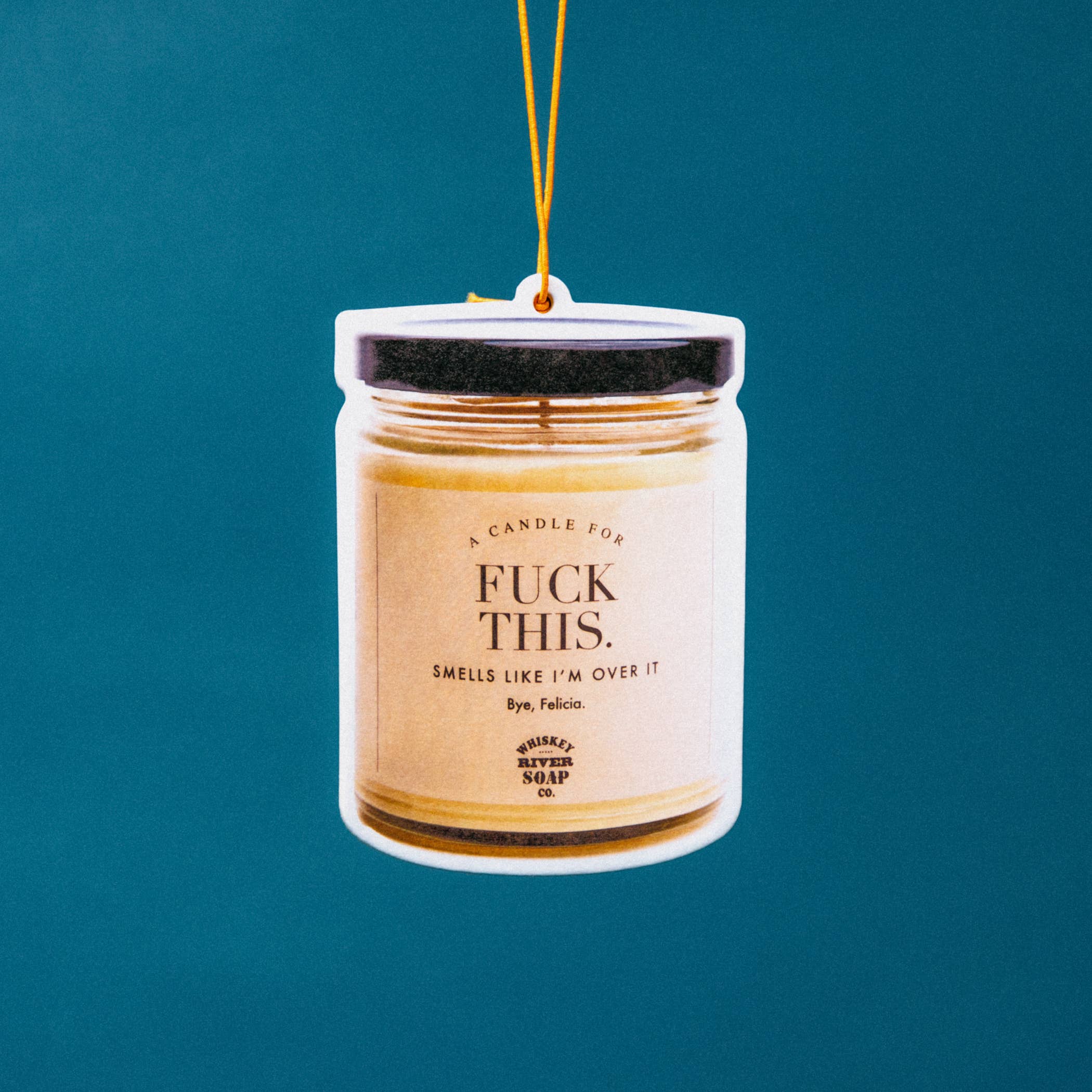 Whiskey River Soap Co. – Engroshandel Luftfrisker til bilen – unisex – Fuck denne WTF luftfriskere | Sjov bil luftfriskere