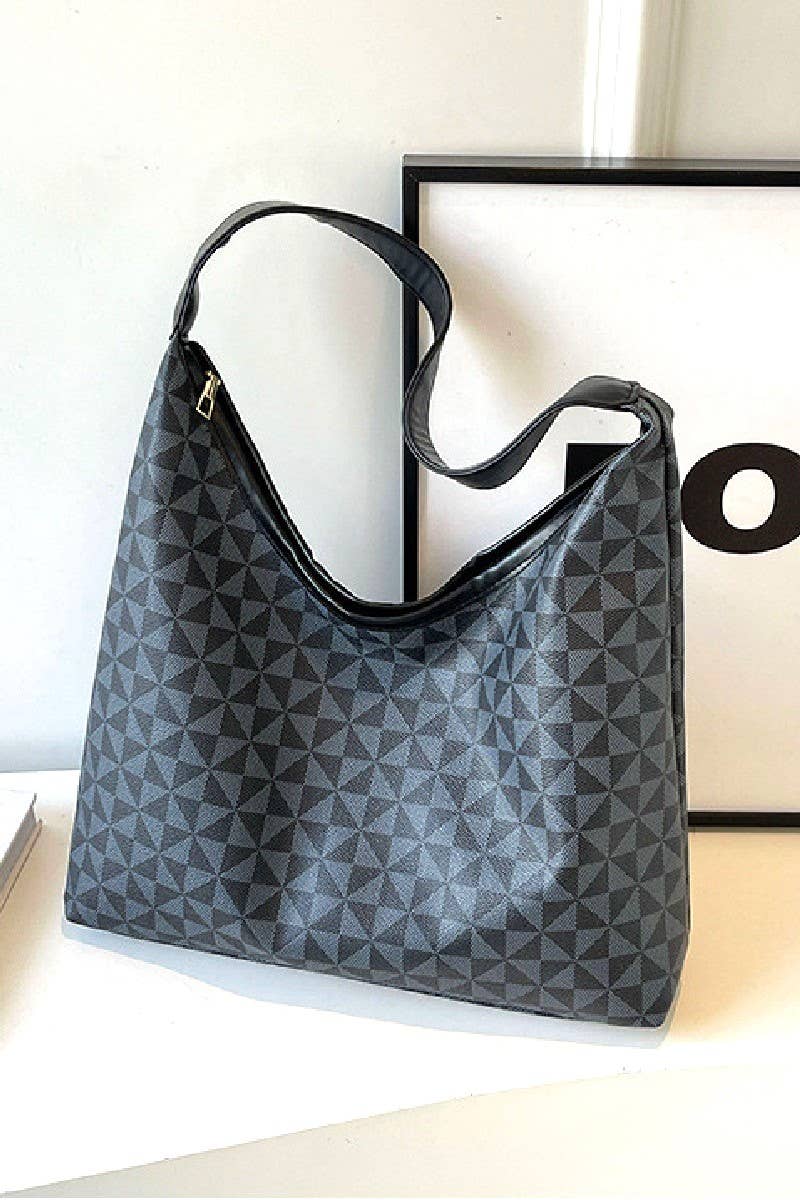 42POPS - Wholesale Shoulder Bag - Women's - .._ SI-26713 Vegan Leather Boheme Hobo Shoulder Tote Bag1